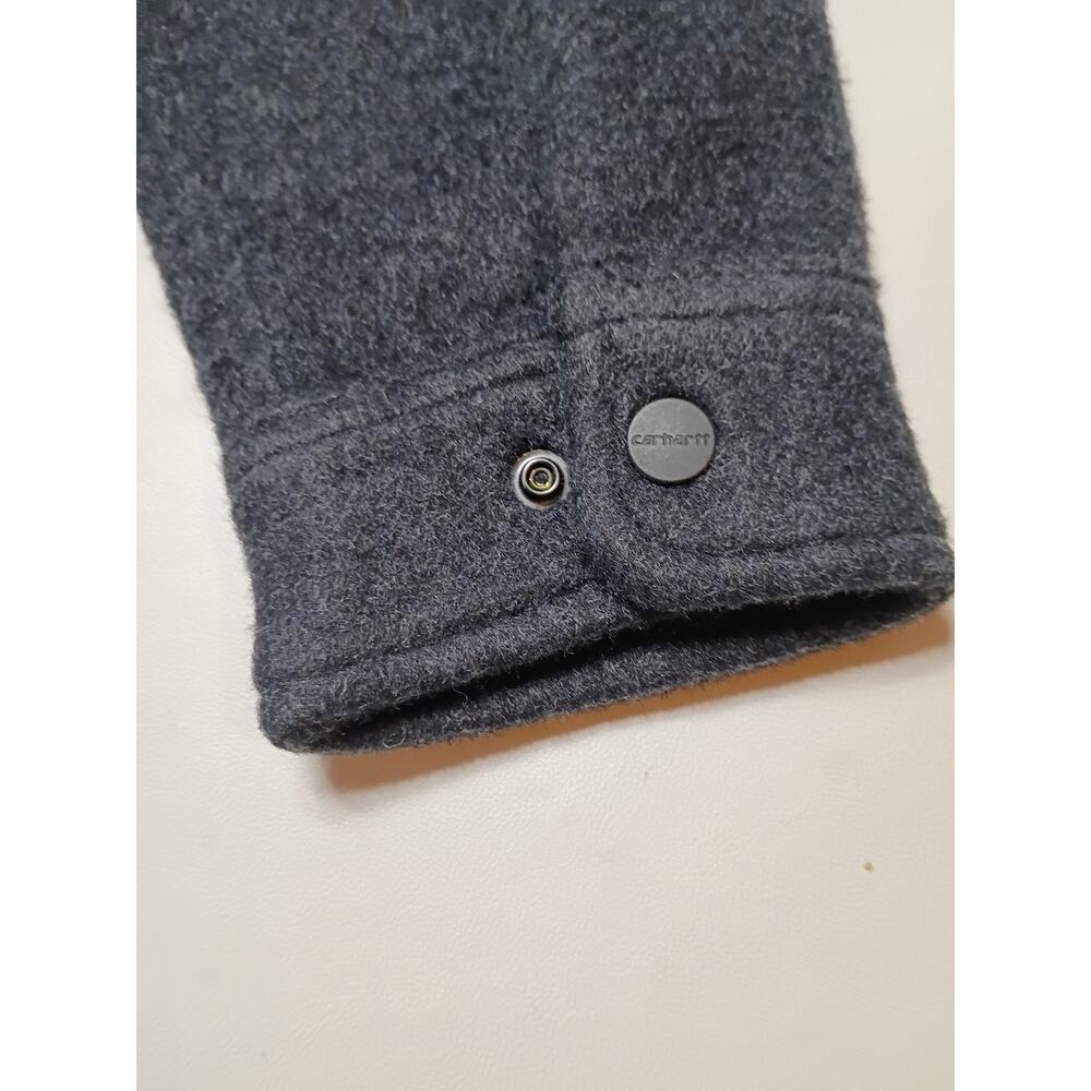 Carhartt Women's Loose Fit Fleece Shirt Jacket - Medium - Picture 8 of 8